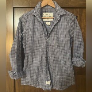 Frank & Eileen Blue Plaid Button Down Shirt